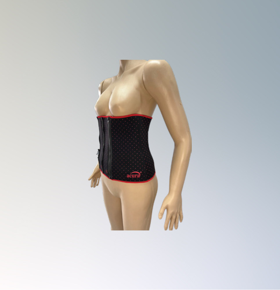 Seramik Ta�l� Kademeli Abdominal Korse